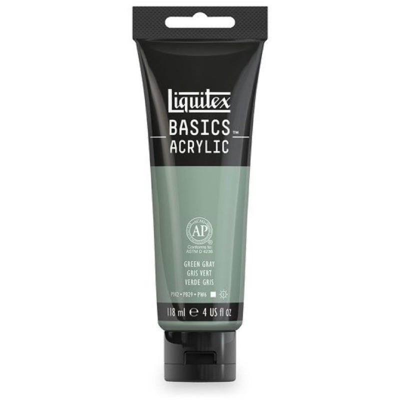 

Cat Acrylic Liquitex Basics 118ml Green Gray