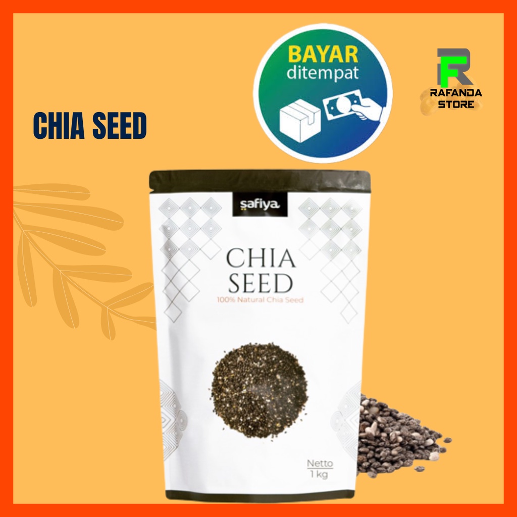 Chia Seed / Chiaseed 1Kg / Black Chia Seeds 1 Kg /  / Chia Seeds Pekanbaru