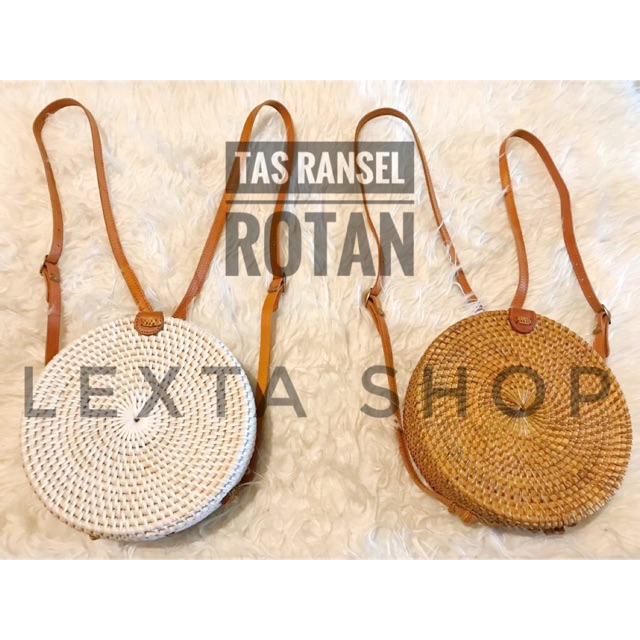 Tas Rotan Ransel/Tas punggung/Tas Rotan Bali