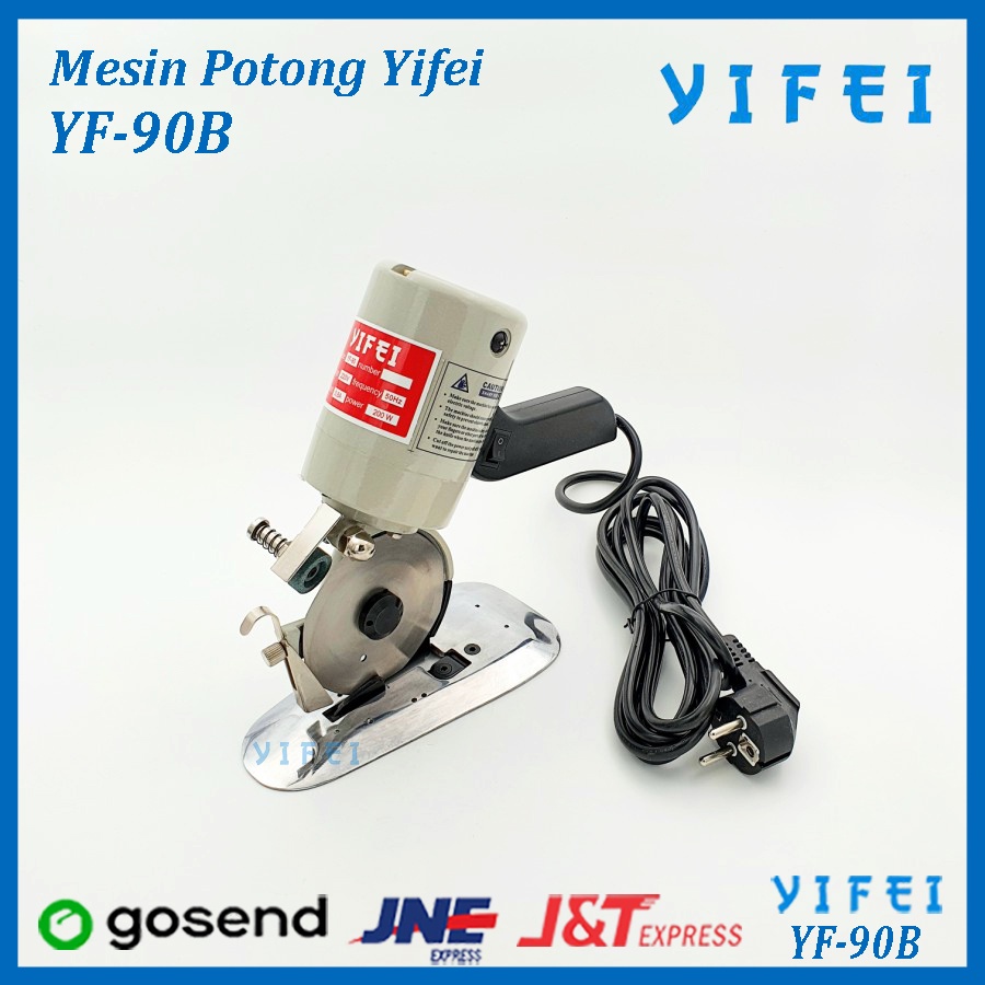 Mesin Potong Round Knife YIFEI YF-90B Ukuran pisau 90mm