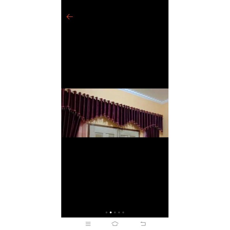 gorden poni pisah# gorden poni ring# gorden poni renda