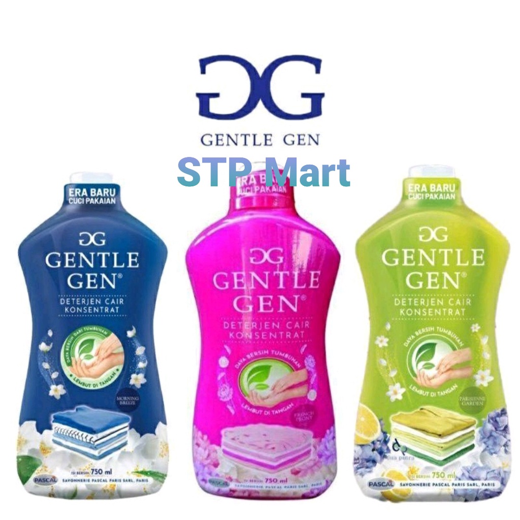 GENTLE GEN DETERJEN CAIR KONSENTRAT 750 ML // GENTLE GEN DETERJEN CAIR TERMURAH // SABUN CUCI BAJU GENTEL GEN // DETERJEN CAIR