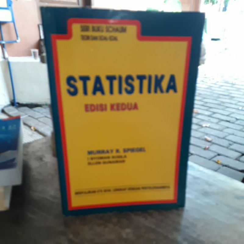 

BUKU ORIGINAL STATISTIKA SERI BUKU SCHAUM