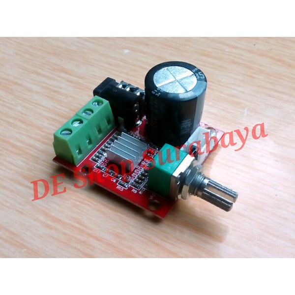 Jual Terbaru Digital Audio Amplifier Stereo Pam8610 Dengan