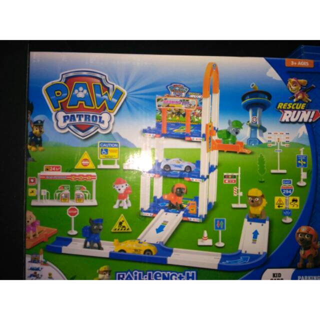 Mainan paw patrol track/paw patrol/paw patrol series
