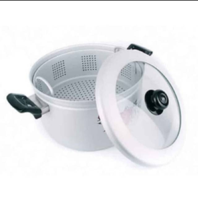 Maspion Steamer 24cm Panci Pancaguna + Tutup Kaca