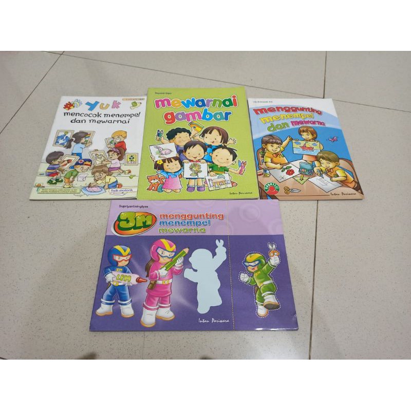 Promo Intan Pariwara Buku Anak Paud / TK Mewarna Ecer