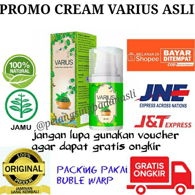 

[PROMO] Cream Varius Asli Obat Varises Tulang Sendi Tokcer