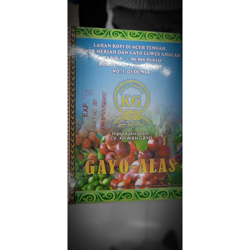 

kopi gayo alas