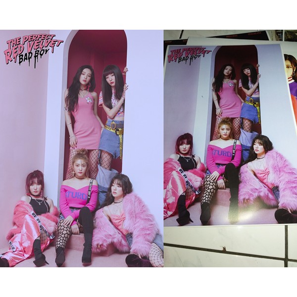 POSTER RED VELVET - THE PERFECT RED VELVET UNOFFICIAL