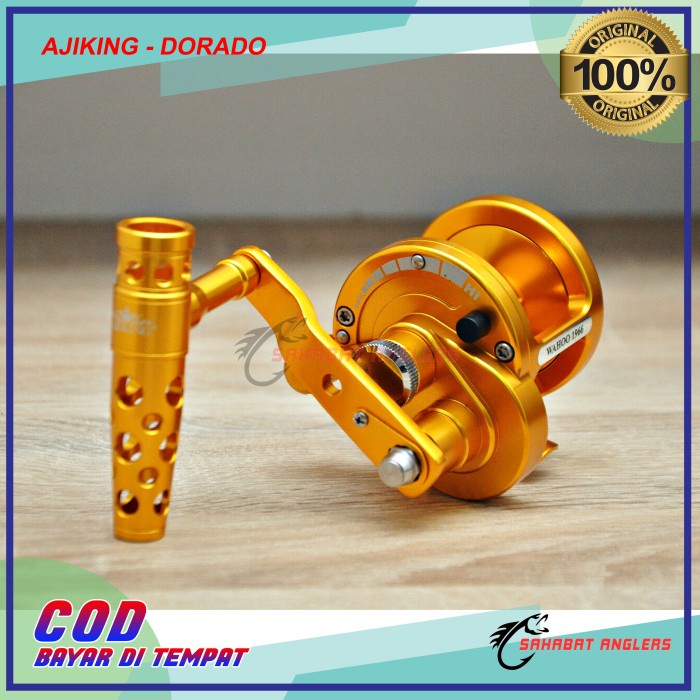 REEL PANCING AJIKING REEL WAHOO 1966 R KNOB BAR (6BB)