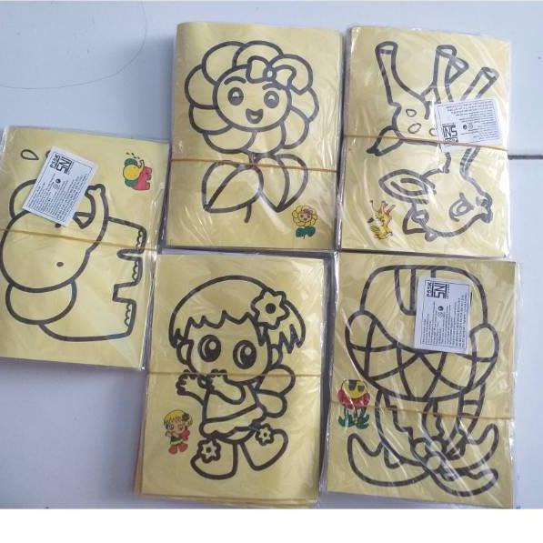 

정 Mewarnai pasir isi 50pcs Hot
