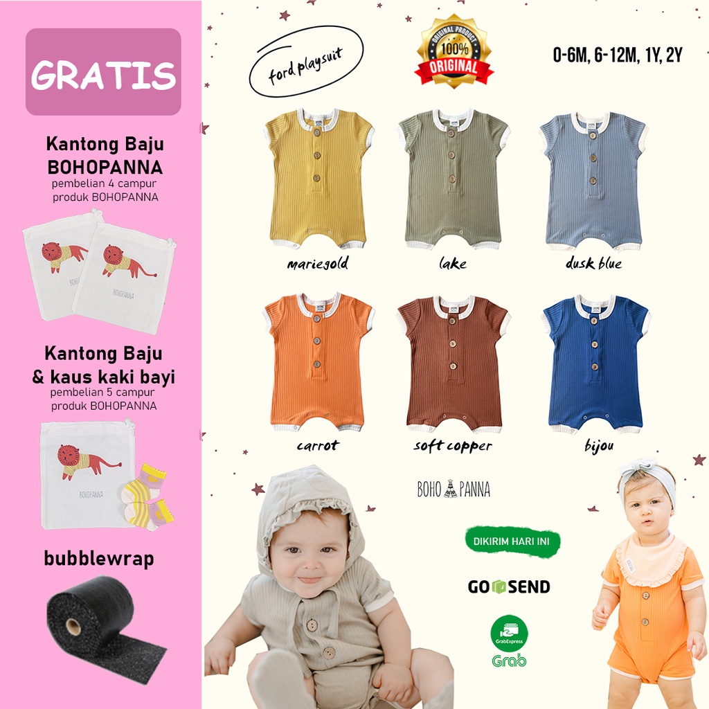 BOHOPANNA Ford Playsuit Jumper Bayi