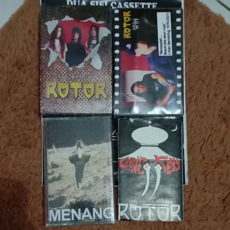 paket kaset rotor - win - menang - the best - eleven keys