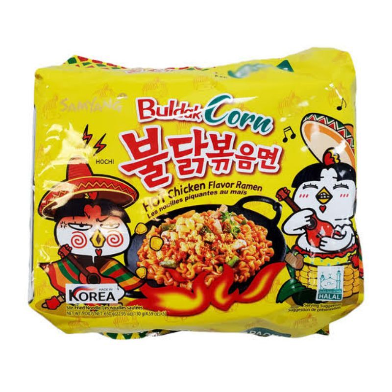 SAMYANG BULDAK CORN HOT CHICKEN RAMEN
