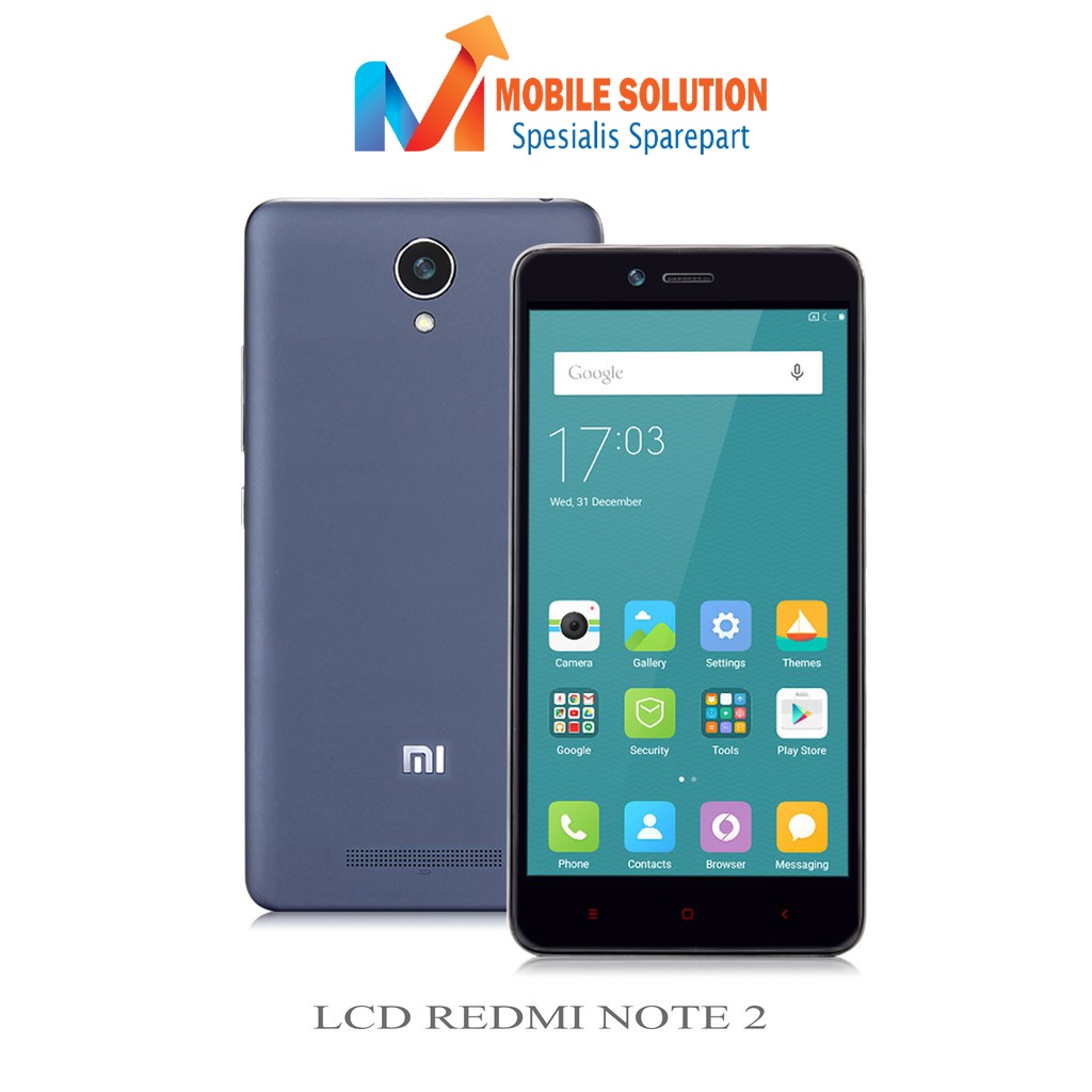 Grosir LCD Xiaomi Redmi Note 2 ORIGINAL 100% Fullset Touchscreen Garansi 1 Bulan + Packing / Bubbel