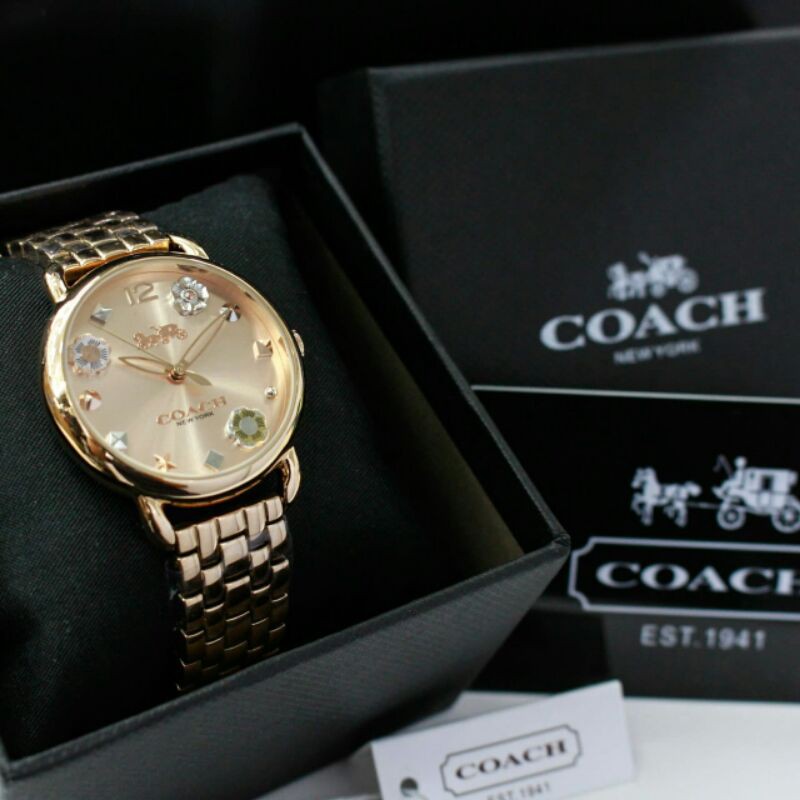 GARANSI jam tangan wanita COACH stell 35mm