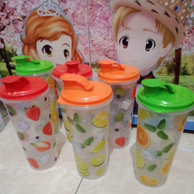 6 Pcs Tumbler Besar/ Coolpot/ Tumbler Souvenir/ Tumbler Murah/ Gelas Bertutup/botol Besar/