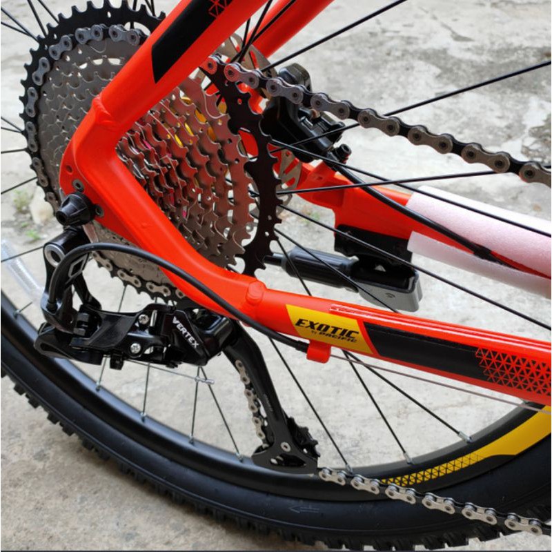 Sepeda Gunung MTB 27.5 Inch Exotic 2612 STR Hydraulic 1x11speed