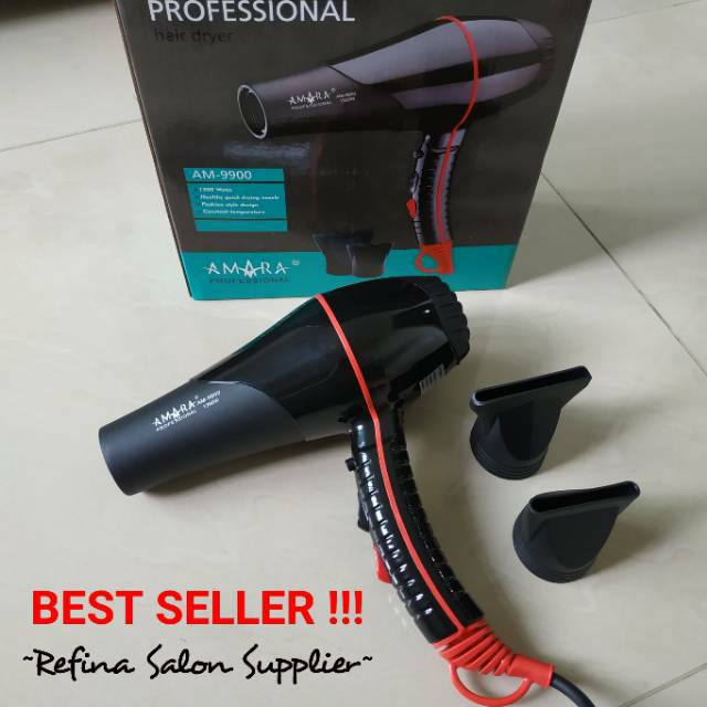 ORIGINAL 100% !! HAIR DRYER AMARA 9900 / PENGERING RAMBUT [FREE Bubble Wrap]