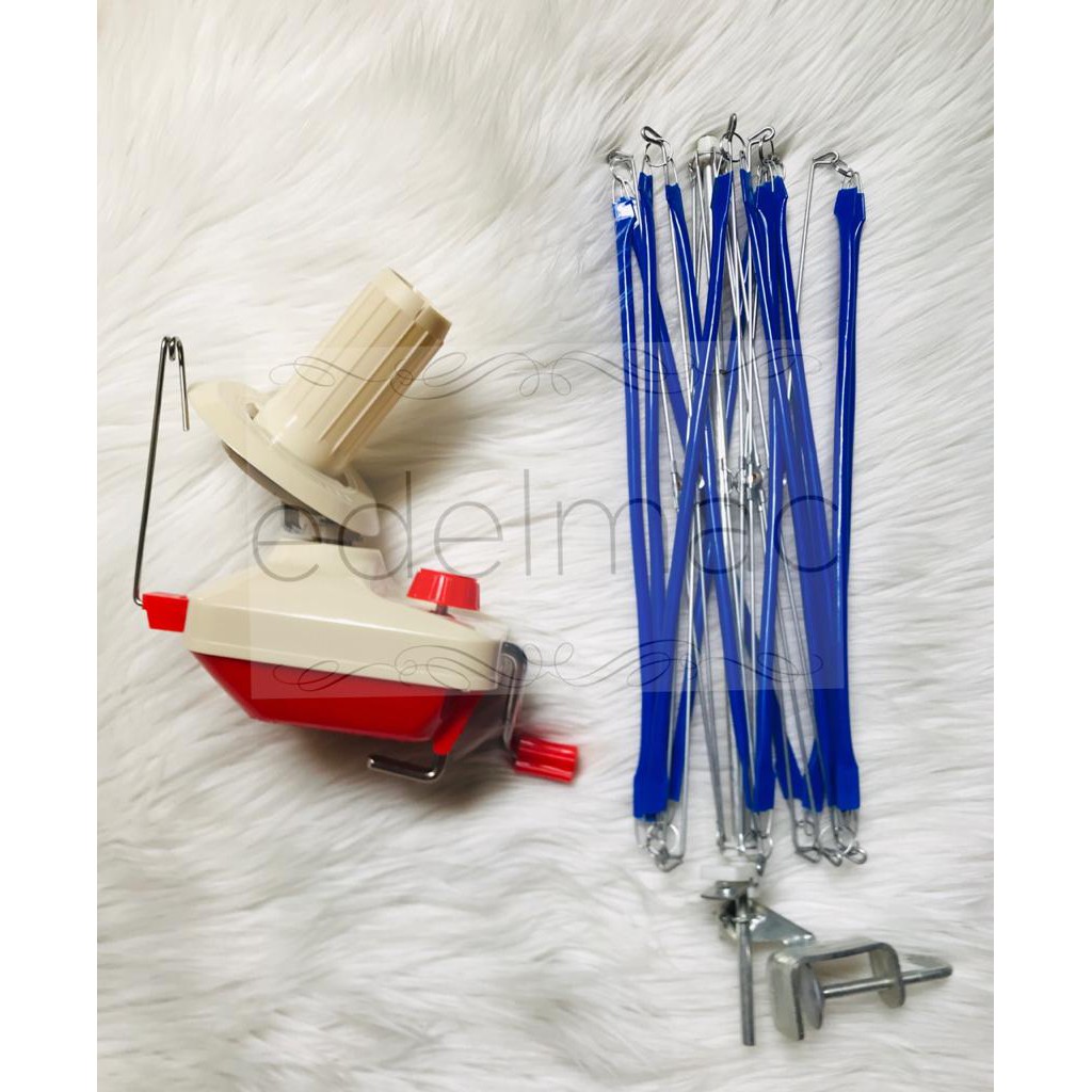 Alat Gulung Benang Tali | Knitting Umbrella Swift and Hand Operated Yarn Winder