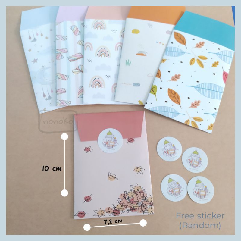 

10pcs Amplop lebaran aestethic/amplop lucu