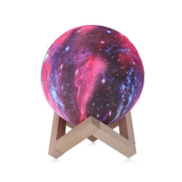 Lampu Tidur Model Bulan Estetik Murah / Lampu Tidur 3D Printed Moon Night Light Table Rechargeable Lamp