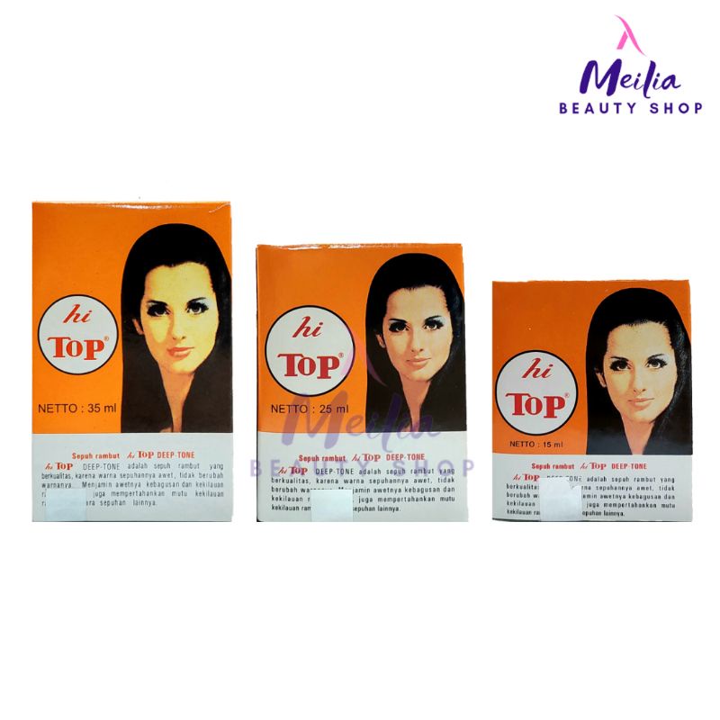 Jual HI TOP Hair Dye Lotion Semir Rambut Hitam Shopee Indonesia