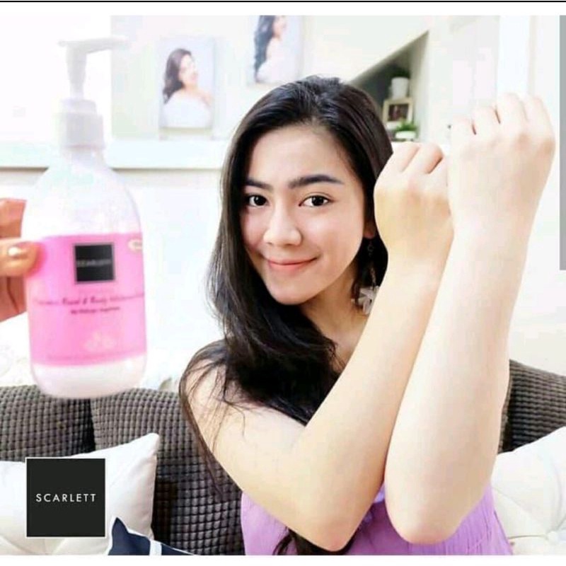 PAKET BODY LOTION SCARLETT WHITENING