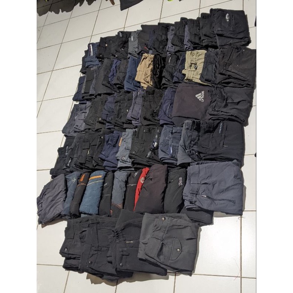 Borongan Celana Outdoor Polos Panjang