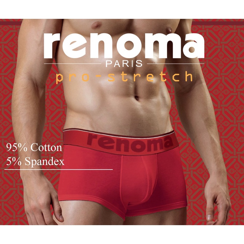 [ORIGINAL] BOXER RENOMA / CELANA DALAM RENOMA KATUN / BOXER RENOMA KATUN / RENOMA PRO-STRETCH