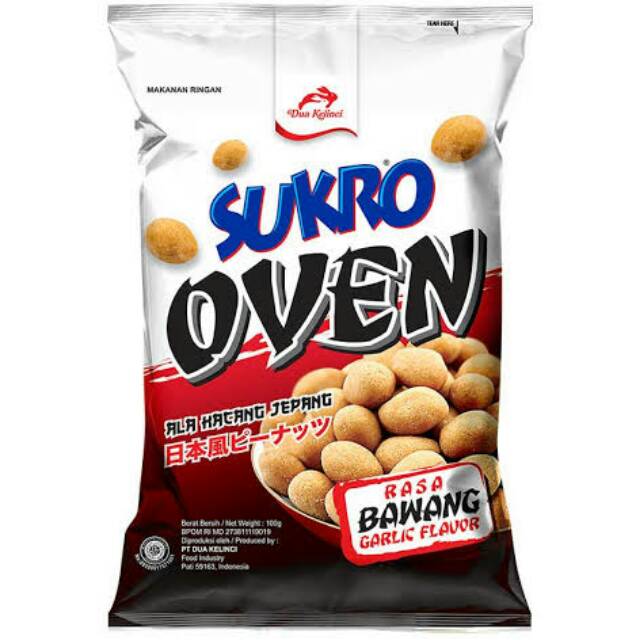 

Dua kelinci Sukro oven 100gr