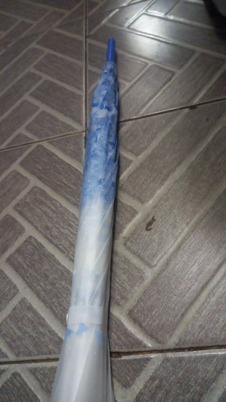 Rajakarta Payung Transparan Standar Tongkat Motif Mix Banyak Karakter Lucu