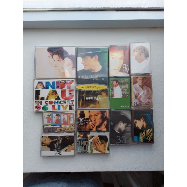 KASET PITA ANDY LAU - PAKET 14 ALBUM IMPORTED