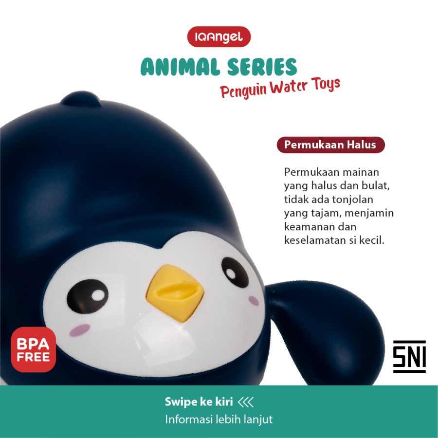 IQANGEL PENGUIN WATER TOYS / Mainan Air Pinguin / Mainan Mandi Anak