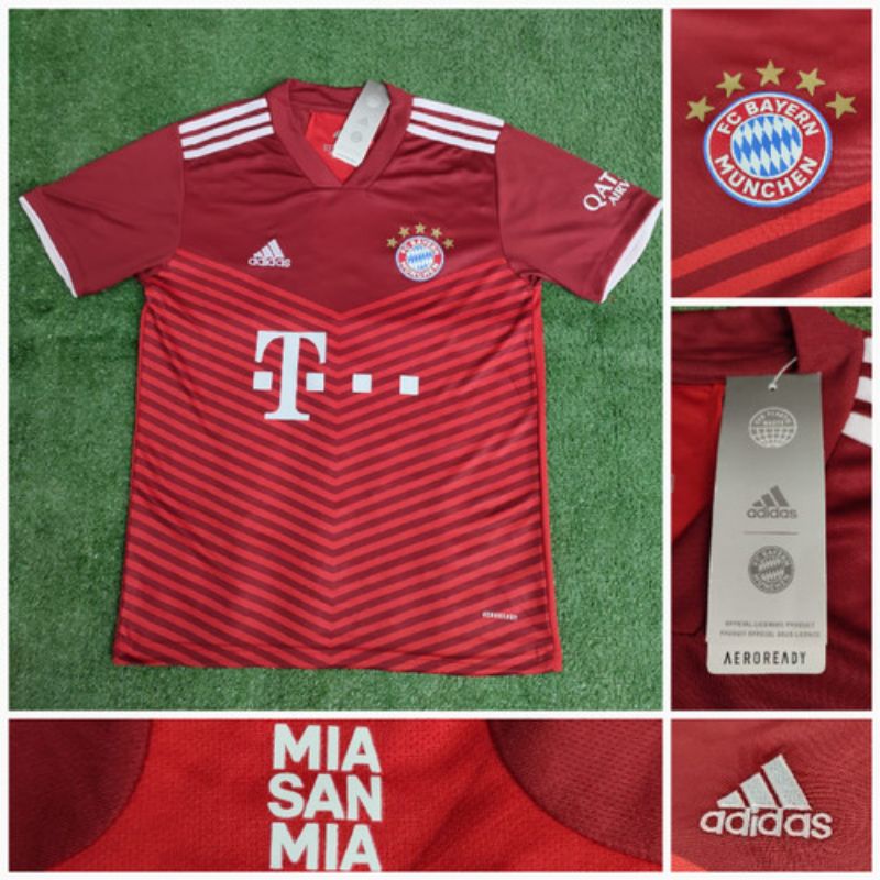 jersey bayern munchen home 2021 2022 grade ori