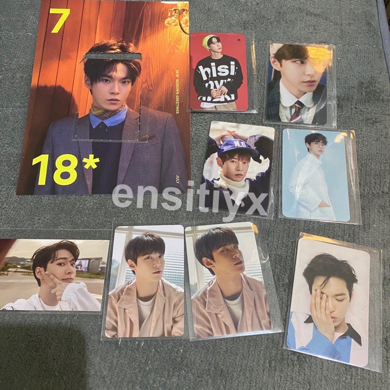 NCT 127 Doyoung Photocard PC Season Greeting SG17 SG18 SG19 SG20 Summer Kit Fanparty Hello Seoul