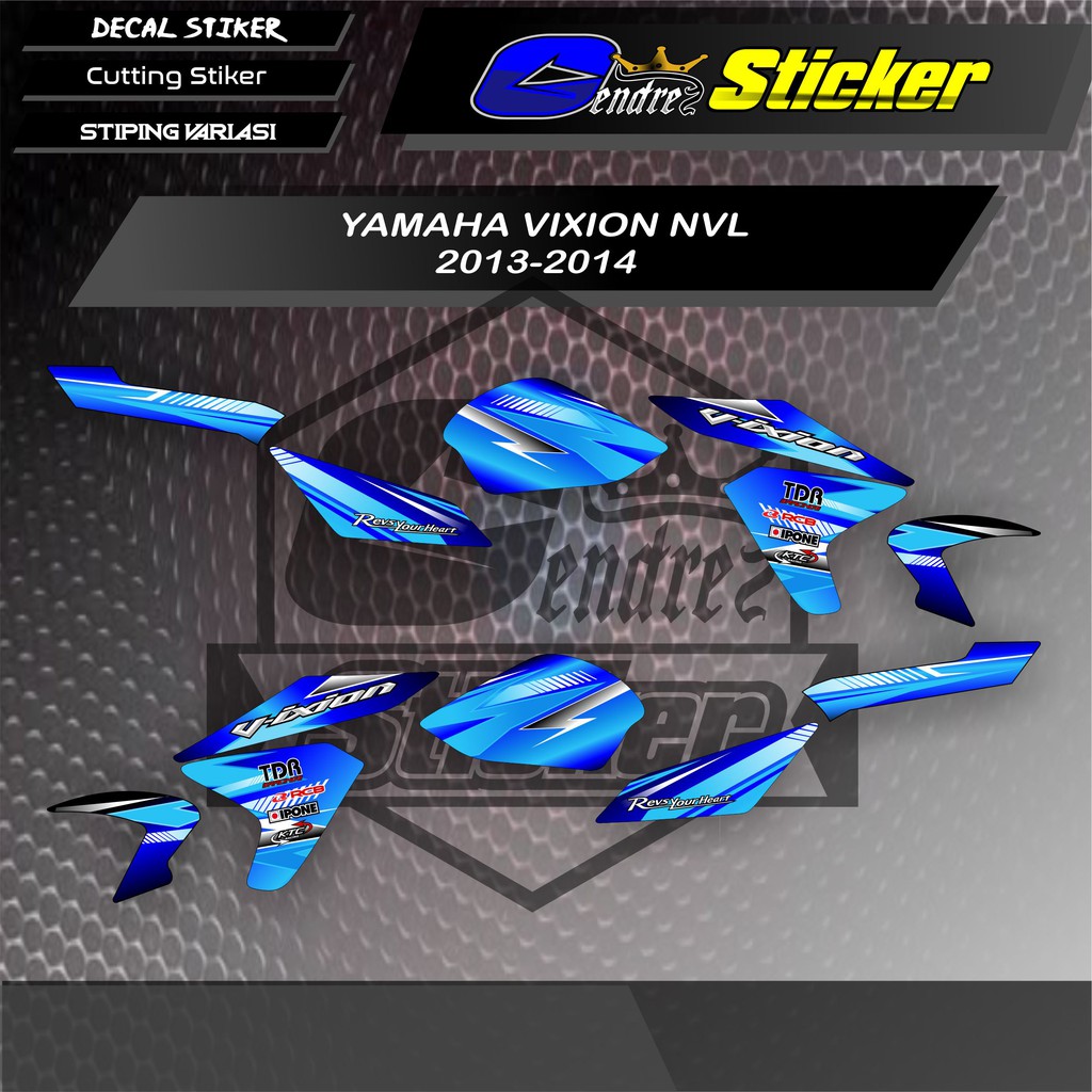 striping variasi new Vixion 2013-2015