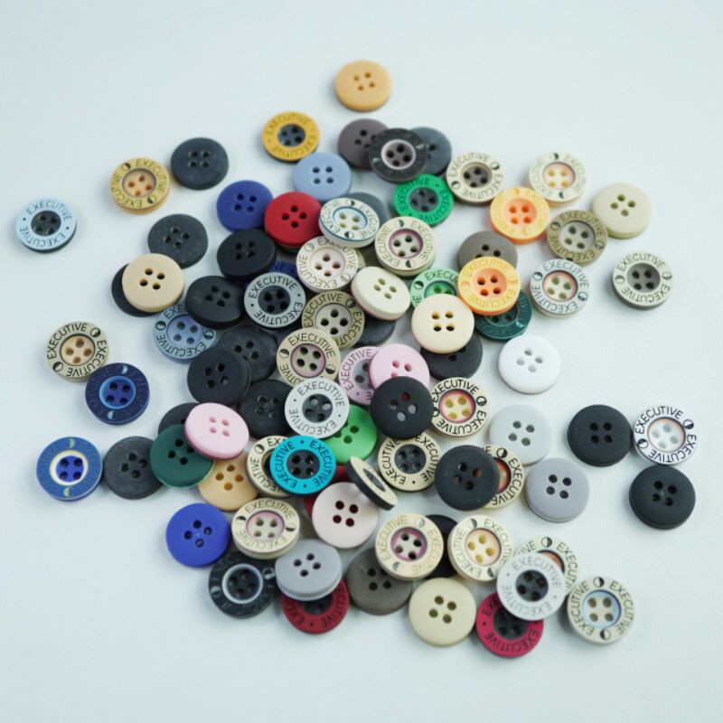 Kancing Executive 1.3 cm Per Lusin /Kancing Baju / Kancing Hem