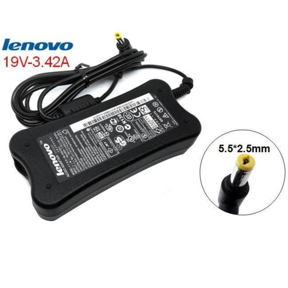 Charger notebook 19v 3.42A DC 5.5x2.5mm For Lenovo - Adaptor laptop