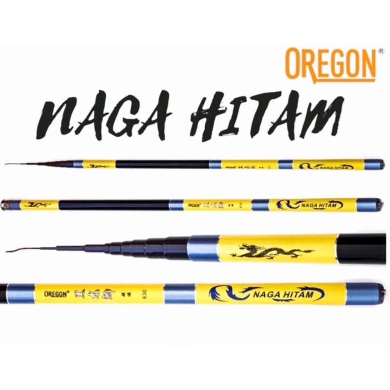 Joran OREGON NAGA HITAM 3.60M | FULL CARBON