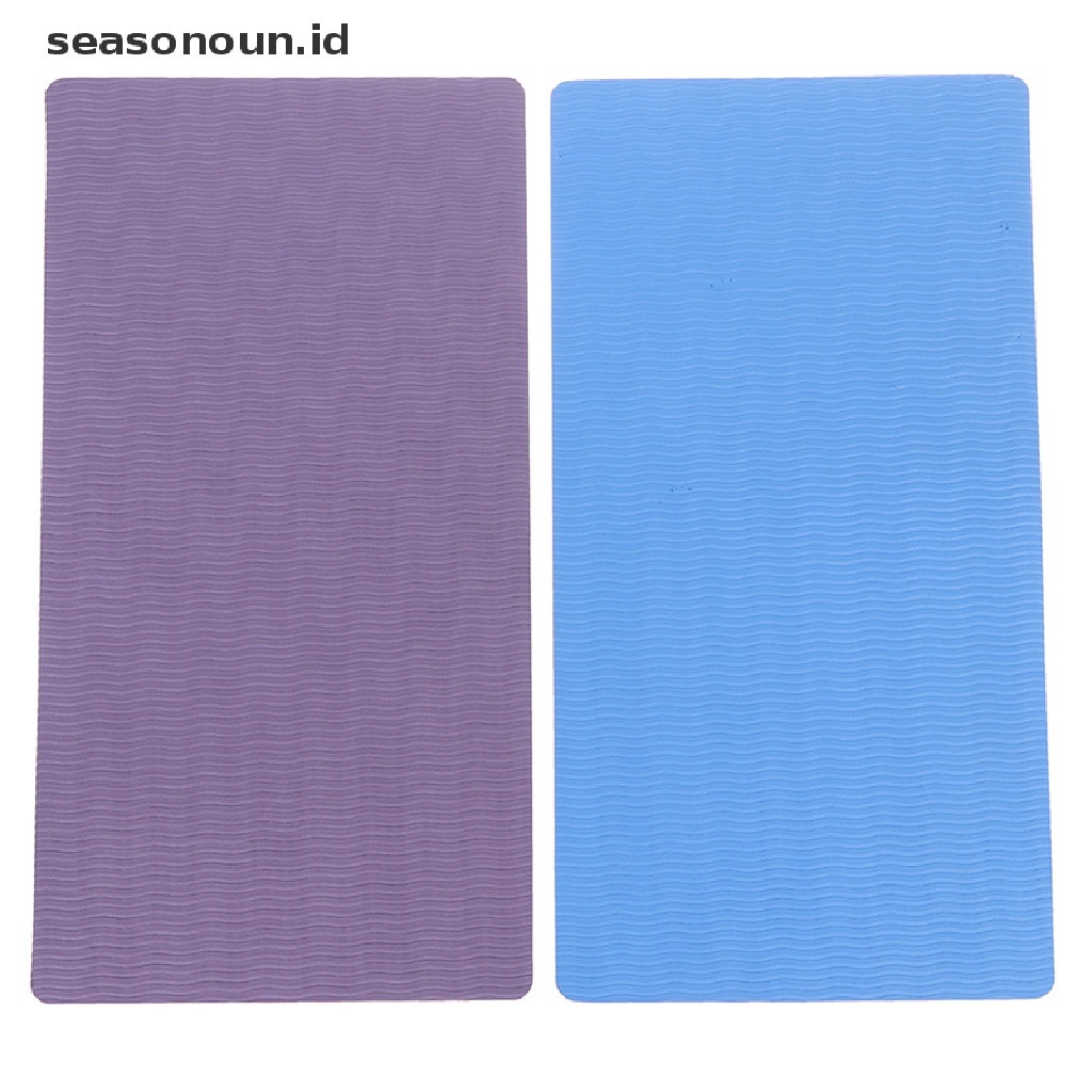 (seasonoun) Bantalan Lutut Bahan Busa Lembut Untuk Yoga / Gym / Fitness