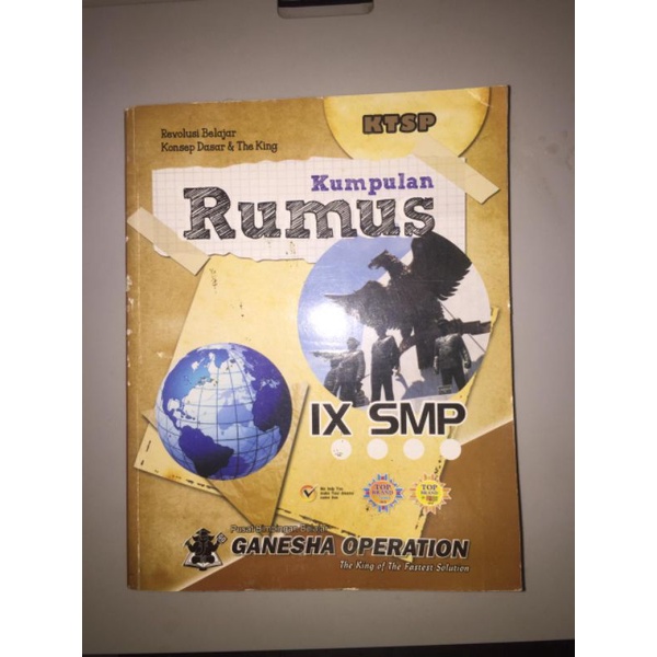 Buku Kumpulan Rumus 3 SMP Ganesha Operation