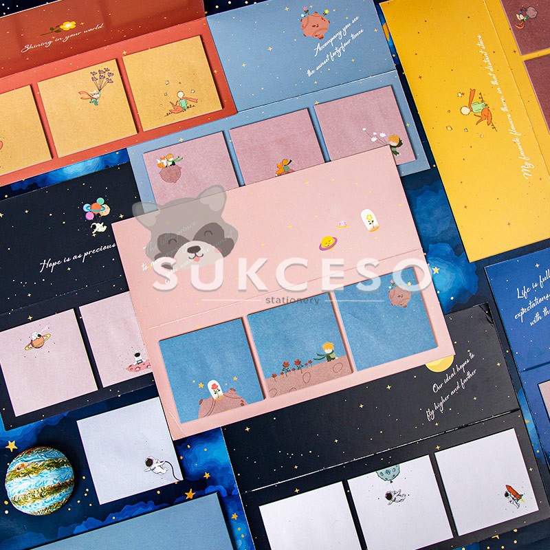 

Little Prince Series Sticky Notes Set Memo Tempel
