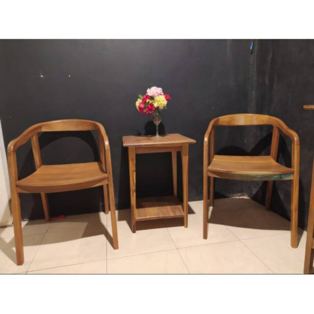 Set meja kursi teras mebel meubel furniture asli jepara murah tren terbaru terkini