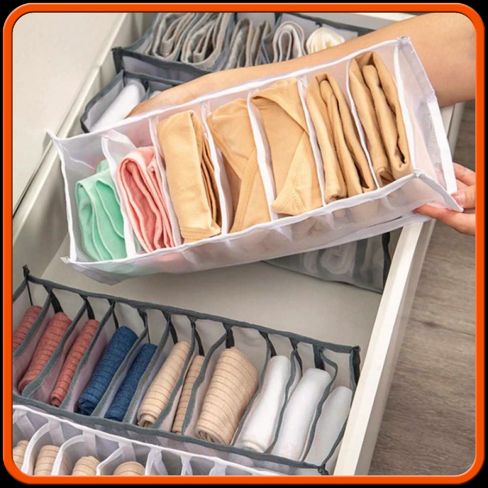 Kotak Sekat Pakaian Closet Organizer Storage Box - M1467