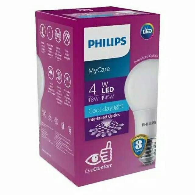 Philips led 4 watt My Care Jumbo