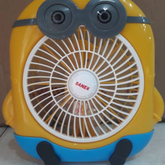 Kipas angin box fan karakter sanex 10 inch