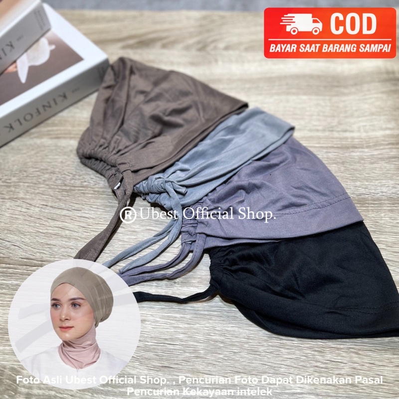 Inner Basic Turki / Ciput Basic Turki / inner tali / ciput kaos tali / dalaman kerudung tali / ciput turki tali