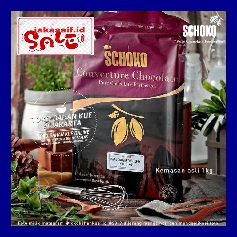 

Jak5D0Yh Schoko Couverture Dark 56% 1Kg Chocolate Cokelat Baking Coklat Cocoa D50Jaks